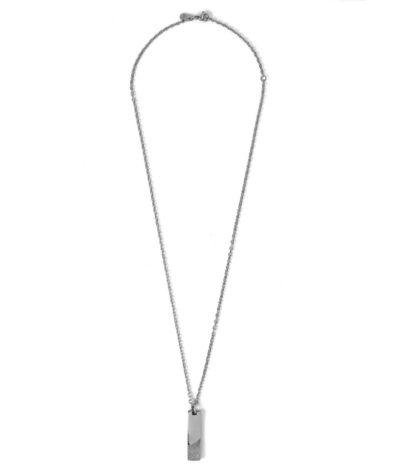 ネックレス メンズ LH-1 限定展開 SAND ワイドプレート サージカルステンレス316L LH-03NE058 ステンレス アレルギーフリー クリスマス 【ネコポス】