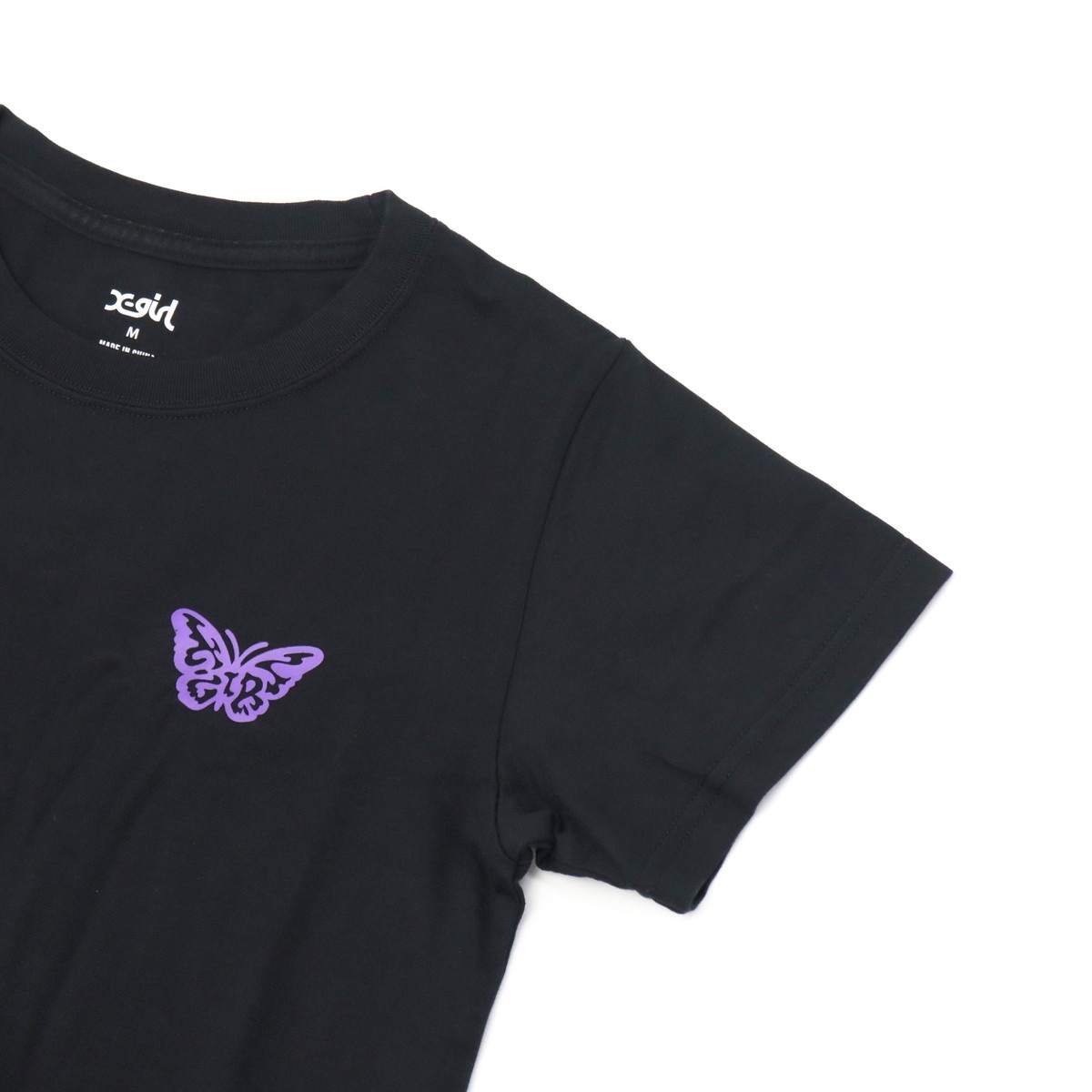 Tシャツ レディース 半袖 綿100% 無地 ロゴ ブランド おしゃれ かわいい カジュアル クルーネック 2枚セット 白 黒 コンパクト トップス カットソー 105252011032