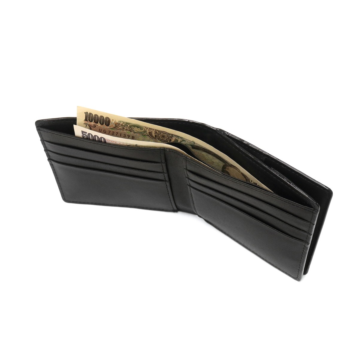 正規取扱店 財布 Wave Leather 本革 二つ折り 16-20000