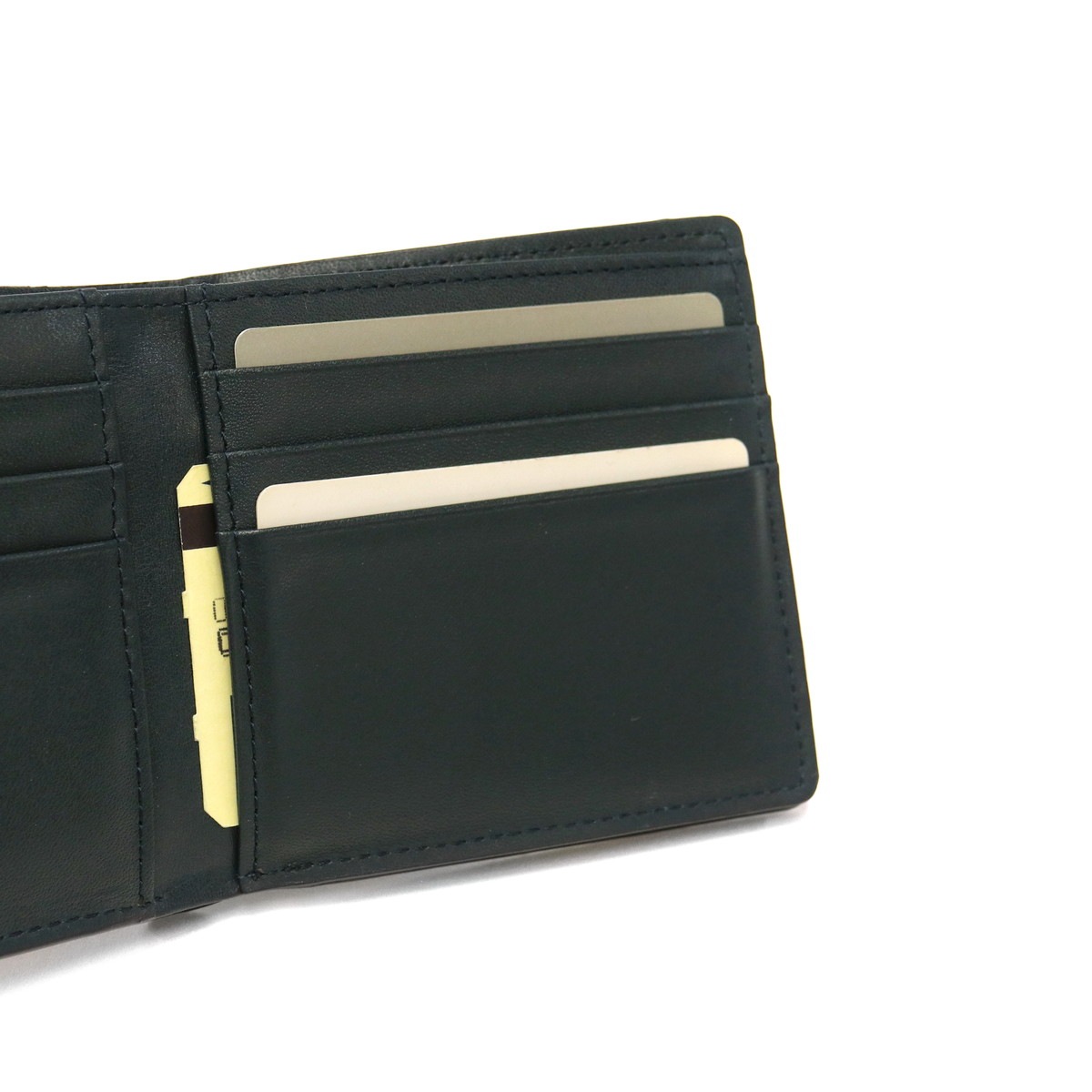 正規取扱店 財布 Wave Leather 本革 二つ折り 16-20000