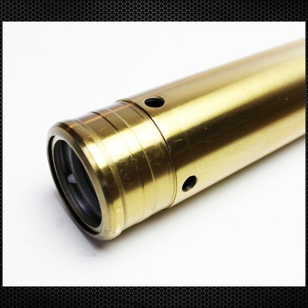 XJR400 フロントフォーク インナーチューブパイプ ゴールド XJR400 フロントフォーク インナーチューブパイプ ゴールド