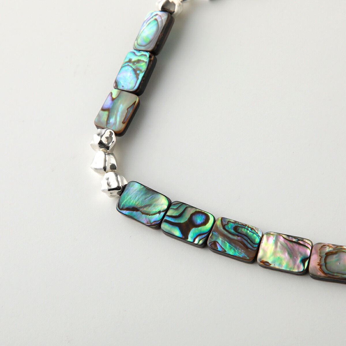 YOSTER ヨースター ネックレス Flow Chain Necklace レディース メンズ チェーン アワビ貝 アクセサリー SILVER YOSTER ヨースター ネックレス Flow Chain Necklace レディース メンズ チェーン アワビ貝 アクセサリー SILVER