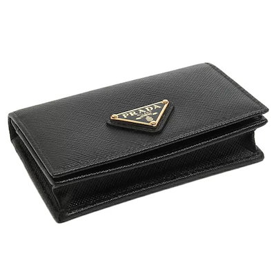 PRADA カードケース サフィアーノトライアングル 1MC122 QHH PRADA プラダ／PRADA 