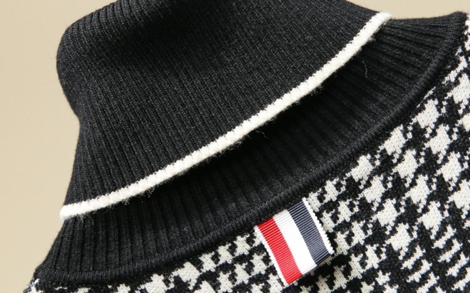 セーター ニット トップス スタンドカラー チェック柄 ワイド ビッグシルエット 長袖 大人可愛い シンプル 上品 お洒落 こなれ感 普段使い mdprevattcaulkingandwaterproofing.com