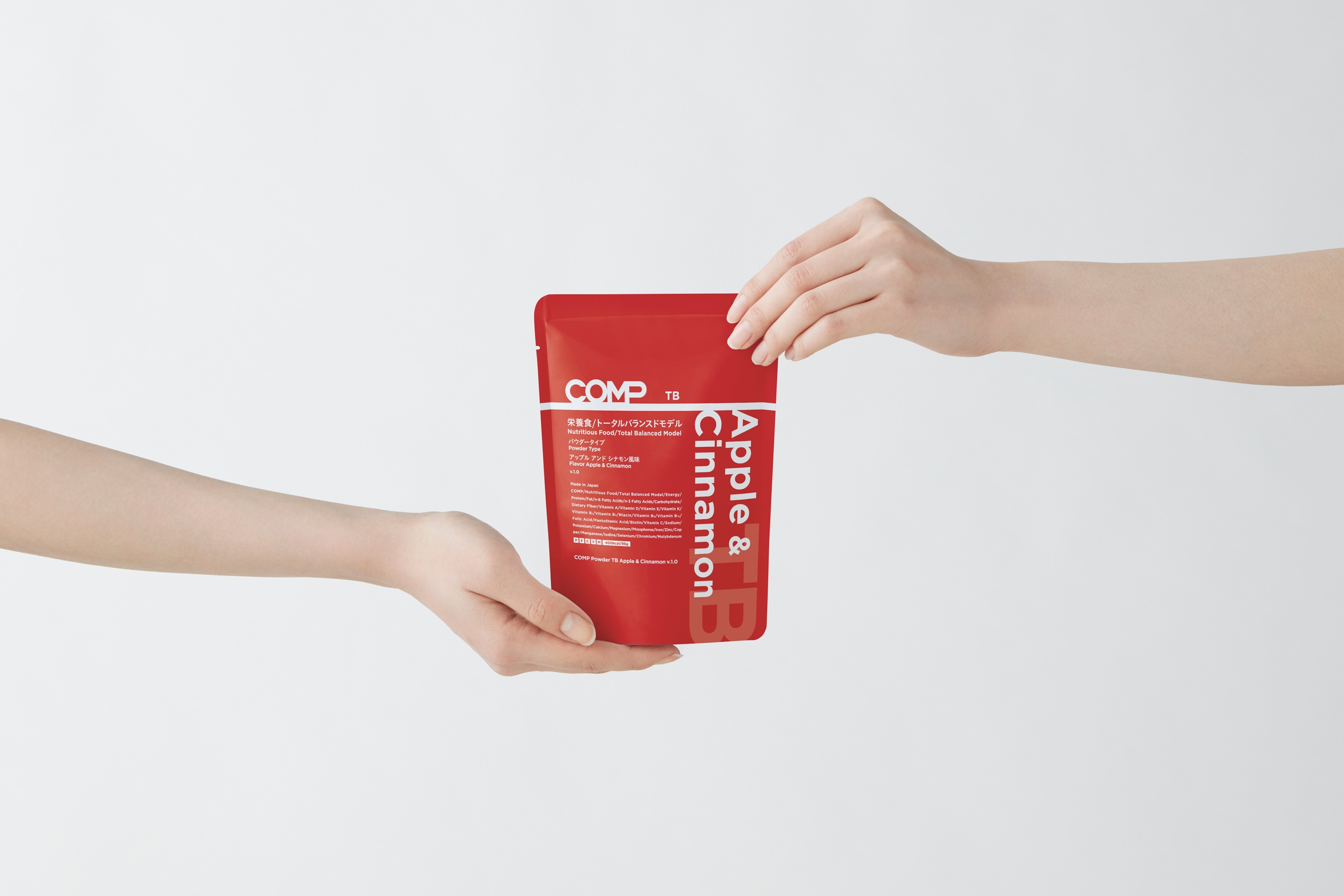 Powder TB Apple&Cinnamon v.1.0 95g (1箱 12袋入) バランス栄養食 トータルバランスドモデル 完全食 Powder TB Apple&Cinnamon v.1.0 95g (1箱 12袋入) バランス栄養食 トータルバランスドモデル 完全食