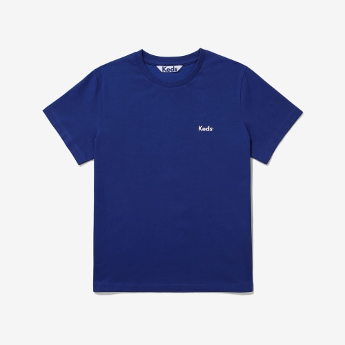 BASIC BLUE T-SHIRTS ロゴ 半袖Tシャツ Tシャツカットソー ドロップショルダー