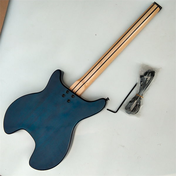 Qoo10] ファンフレットセミホロー6弦ヘッドレスエ