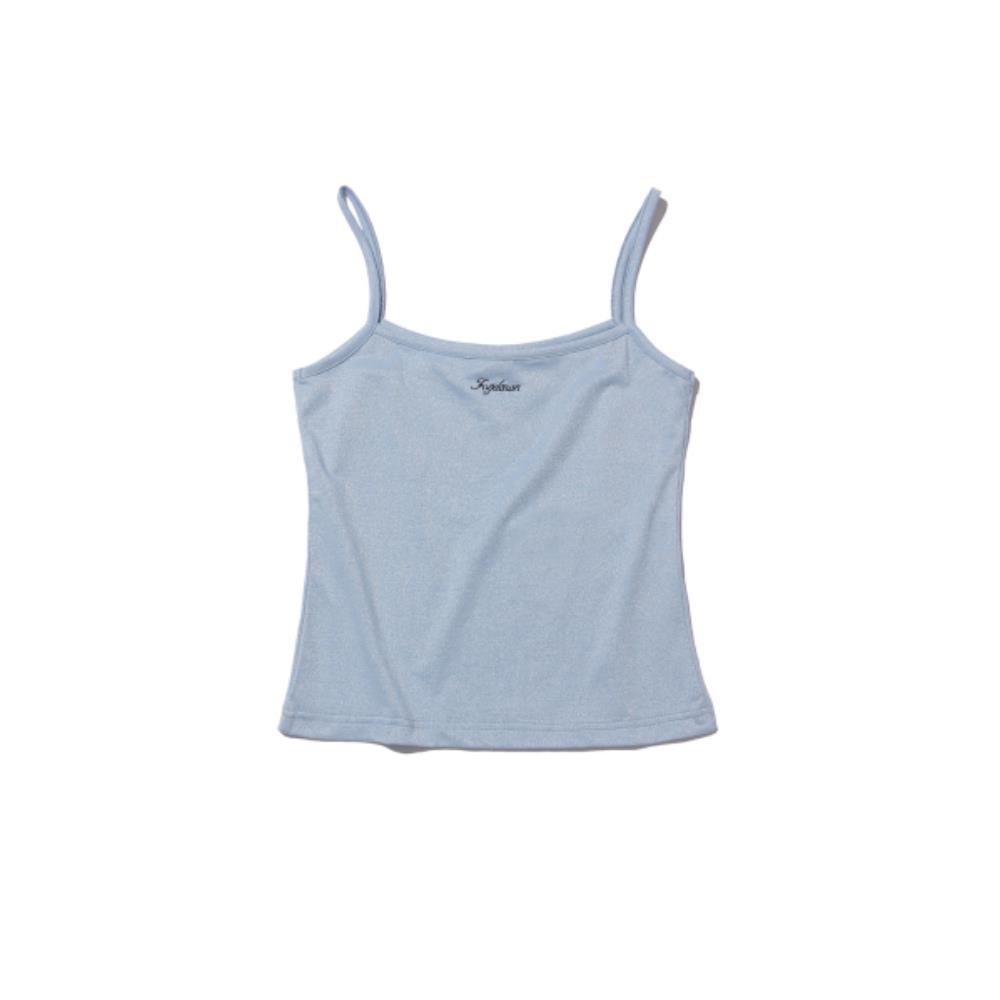 fogdawn Glitter Cutout Sleeveless blue DA24FSV001BL fogdawn Glitter Cutout Sleeveless blue DA24FSV001BL