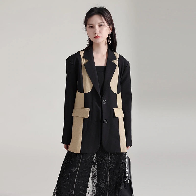 【Gorge.Fashion】春秋 スートコート ドッキング レディース スーツ パーティードレス 結婚式 ワンピース ドレス パーティードレス ワンピース 結婚式85