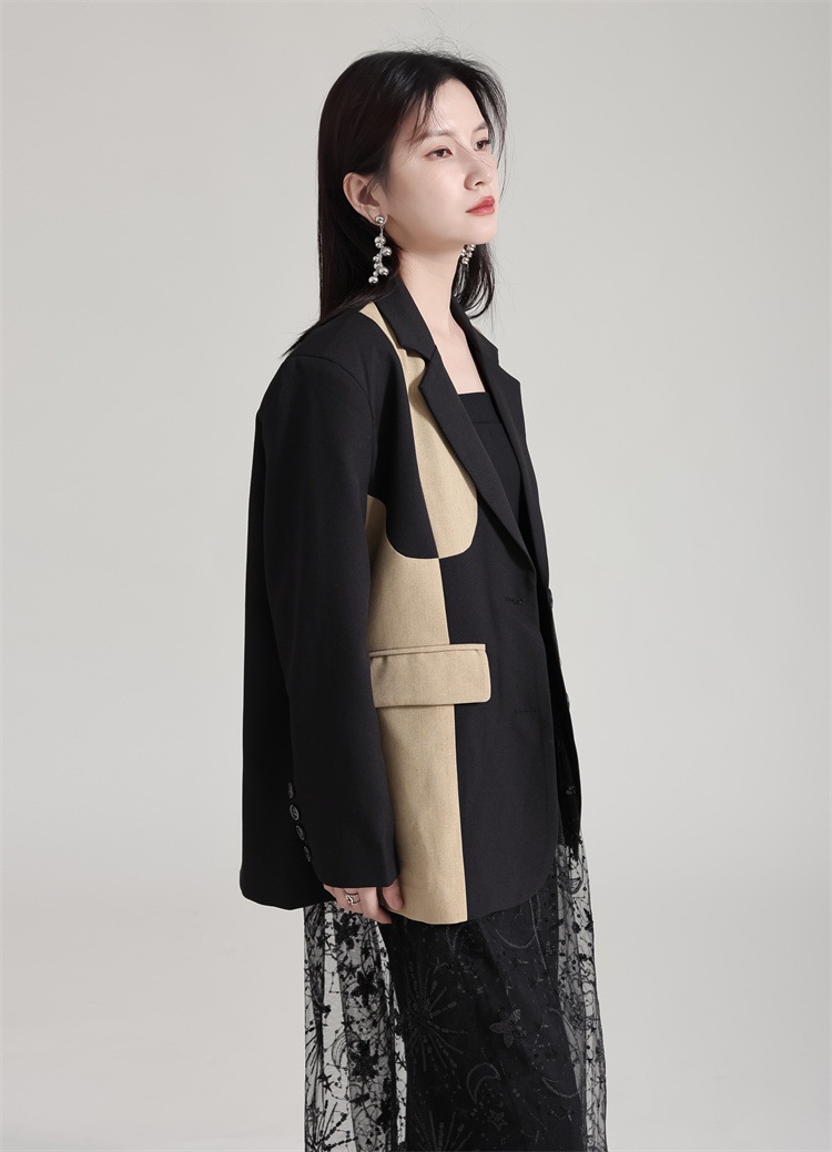 【Gorge.Fashion】春秋 スートコート ドッキング レディース スーツ パーティードレス 結婚式 ワンピース ドレス パーティードレス ワンピース 結婚式85