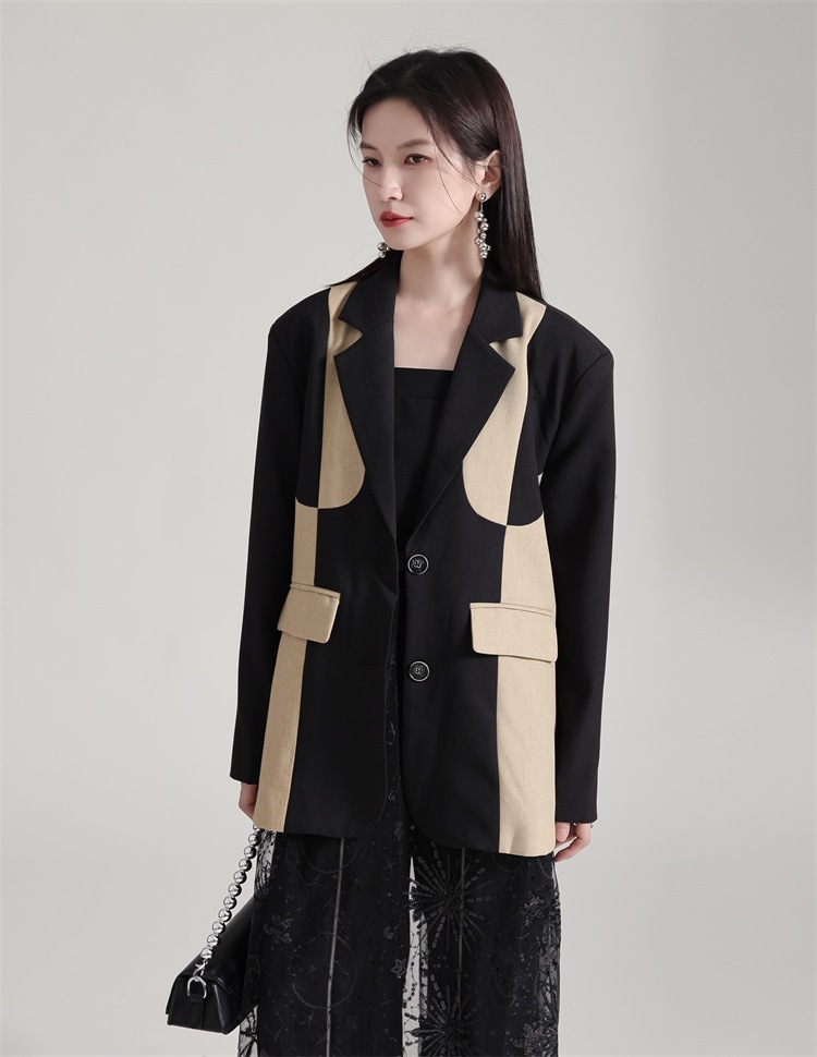 【Gorge.Fashion】春秋 スートコート ドッキング レディース スーツ パーティードレス 結婚式 ワンピース ドレス パーティードレス ワンピース 結婚式85