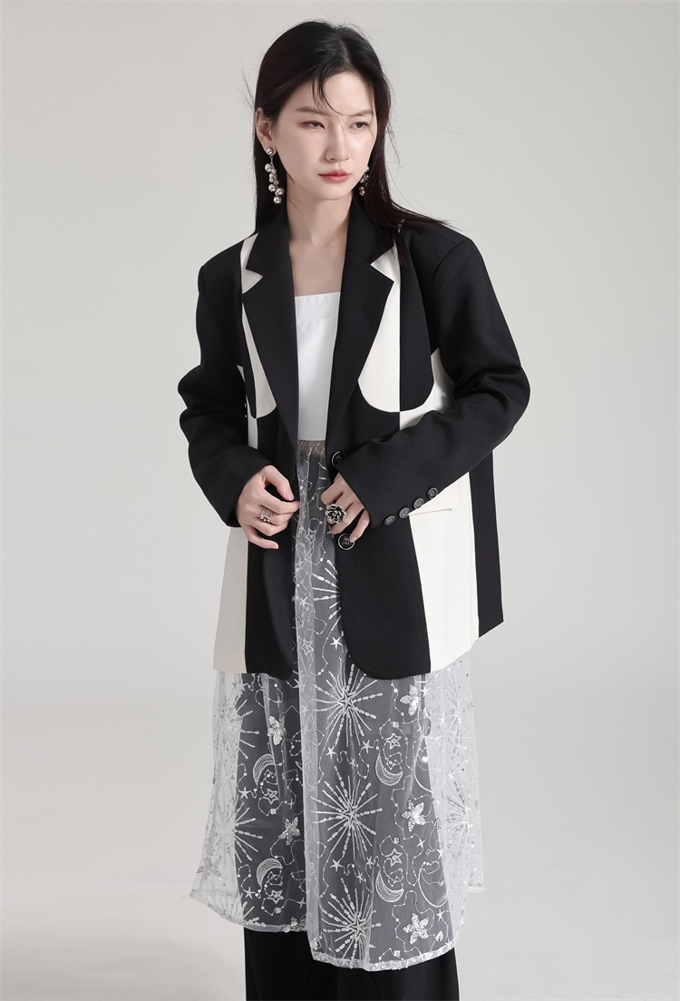 【Gorge.Fashion】春秋 スートコート ドッキング レディース スーツ パーティードレス 結婚式 ワンピース ドレス パーティードレス ワンピース 結婚式85