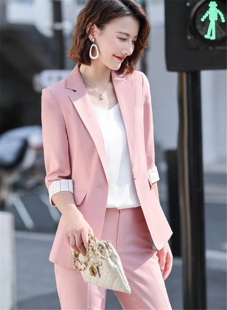 韓国の人気発 早い者勝ち 作業着 スーツ 新作 韓国語 ファッション 百掛け シンプル スーツ 業務服 気質 トレンド エレガント カジュアル スーツ 気高い