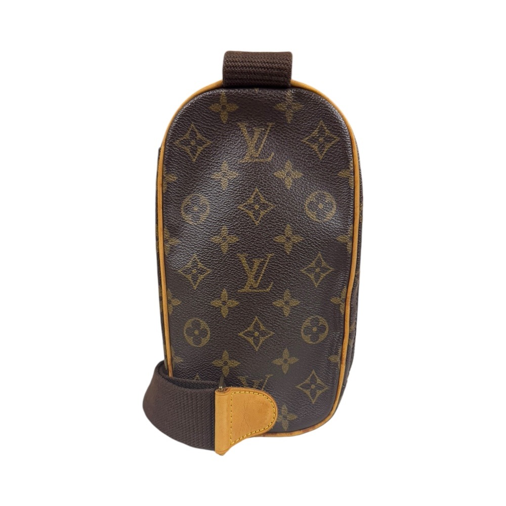 ルイヴィトン ポシェット ガンジュ モノグラム ショルダーバッグ モノグラムキャンバス M51870 ブラウン LOUIS VUITTON 中古 ルイヴィトン ポシェット ガンジュ モノグラム ショルダーバッグ モノグラムキャンバス M51870 ブラウン LOUIS VUITTON 中古