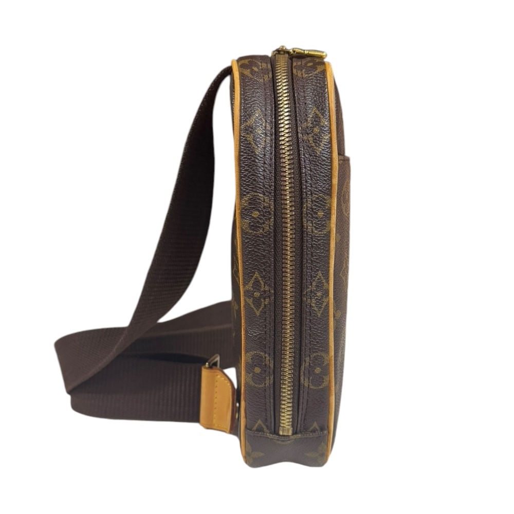 ルイヴィトン ポシェット ガンジュ モノグラム ショルダーバッグ モノグラムキャンバス M51870 ブラウン LOUIS VUITTON 中古 ルイヴィトン ポシェット ガンジュ モノグラム ショルダーバッグ モノグラムキャンバス M51870 ブラウン LOUIS VUITTON 中古