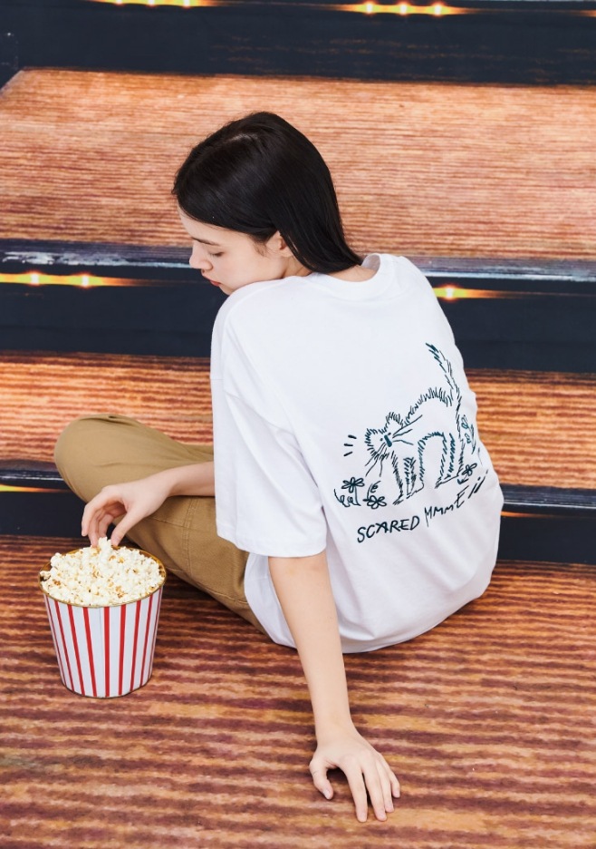 【CPGN STUDIO】YOWL CAT Embroidery Short Sleeve Tee CPGN STUDIO】 YOWL CAT Embroidery Short Sleeve Tee Tシャツ
