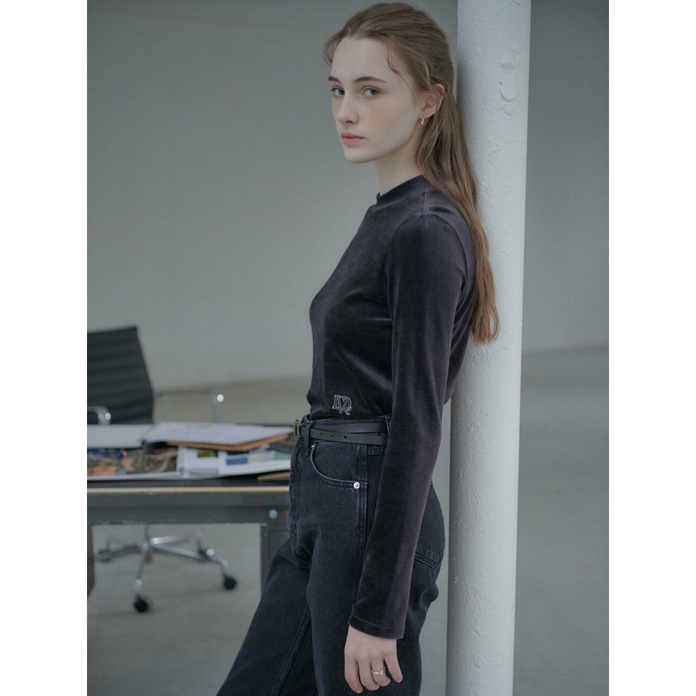 LOEUVRE ベロア ハイネックTシャツ SW2WE818 13 LOEUVRE ベロア ハイネックTシャツ SW2WE818 13