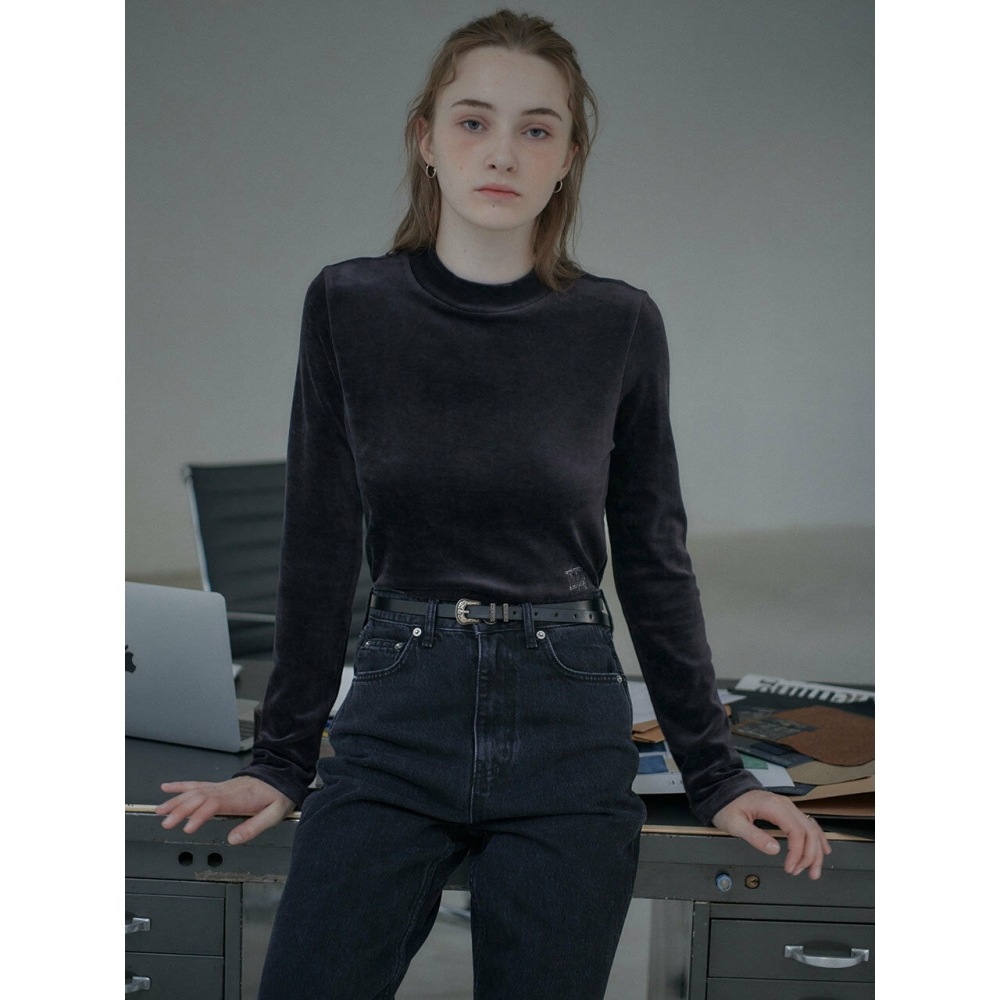 LOEUVRE ベロア ハイネックTシャツ SW2WE818 13 LOEUVRE ベロア ハイネックTシャツ SW2WE818 13