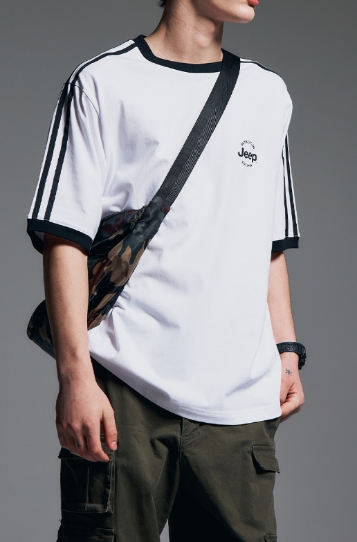 WAVY TRACK ロゴ 半袖 Tシャツ 男女兼用 (3 COL) WAVY TRACK ロゴ 半袖 Tシャツ 男女兼用 (3 COL)