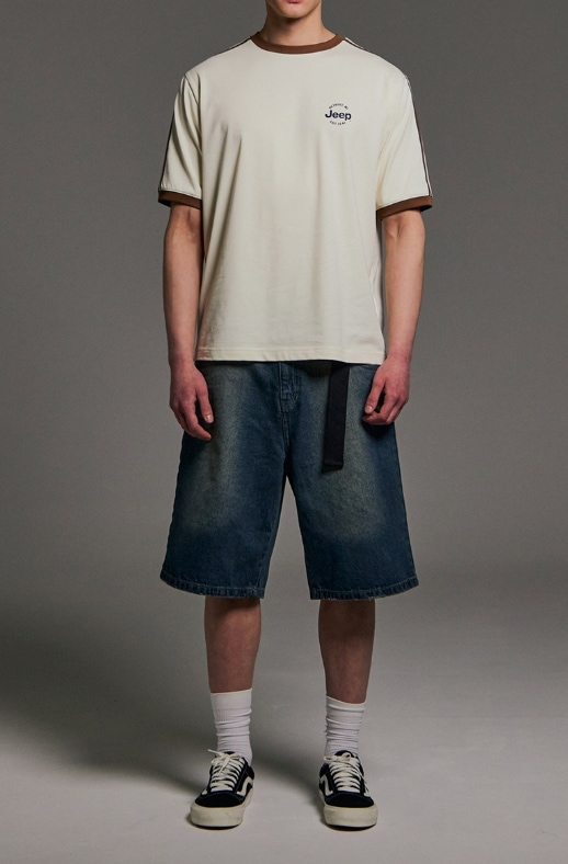 WAVY TRACK ロゴ 半袖 Tシャツ 男女兼用 (3 COL) WAVY TRACK ロゴ 半袖 Tシャツ 男女兼用 (3 COL)