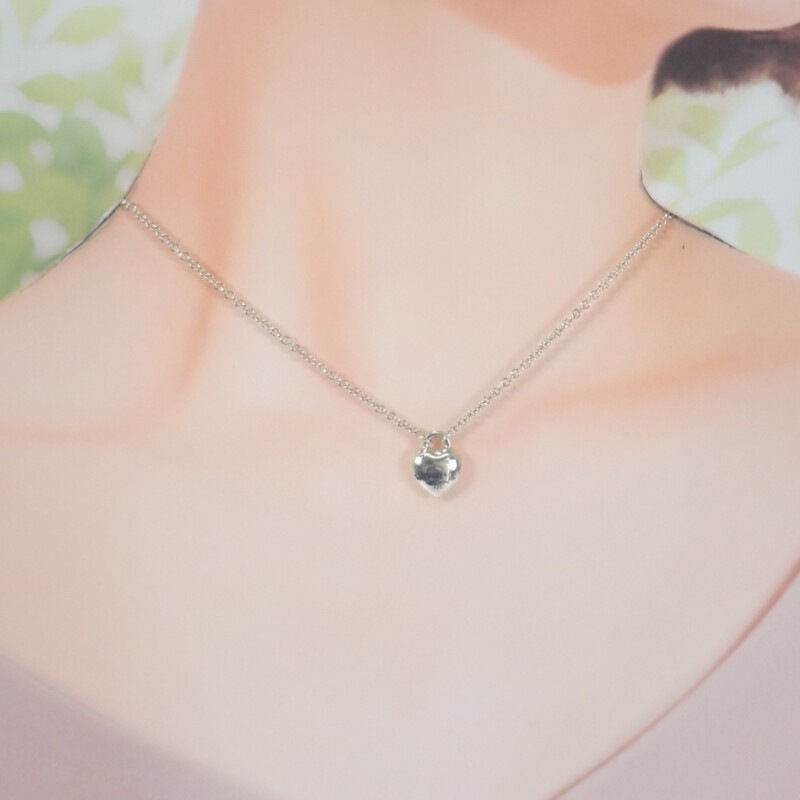 Ag925 フルハートペンダント 73340039 ネックレス シルバー925 レディース 美品【Aランク】 Ag925 フルハートペンダント 73340039 ネックレス シルバー925 レディース 美品【Aランク】