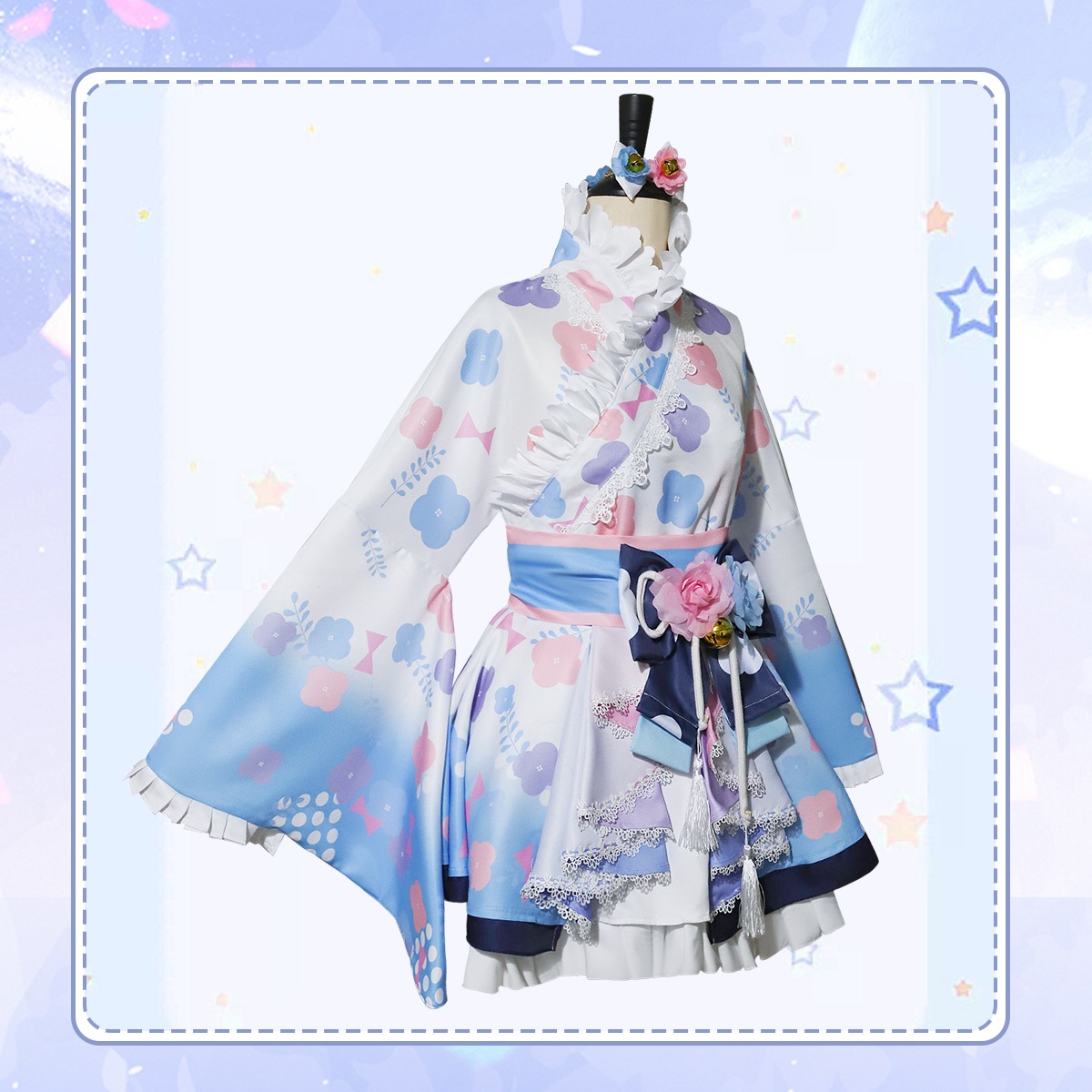 バーチャルYouTuber 天宮こころ セット 巫女 あまみゃ あみゃみゃ 天宫心 浴衣着 にじさんじ スカート コスプレ変装仮装 衣装 バーチャルYouTuber 天宮こころ セット 巫女 あまみゃ あみゃみゃ 天宫心 浴衣着 にじさんじ スカート コスプレ変装仮装 衣装