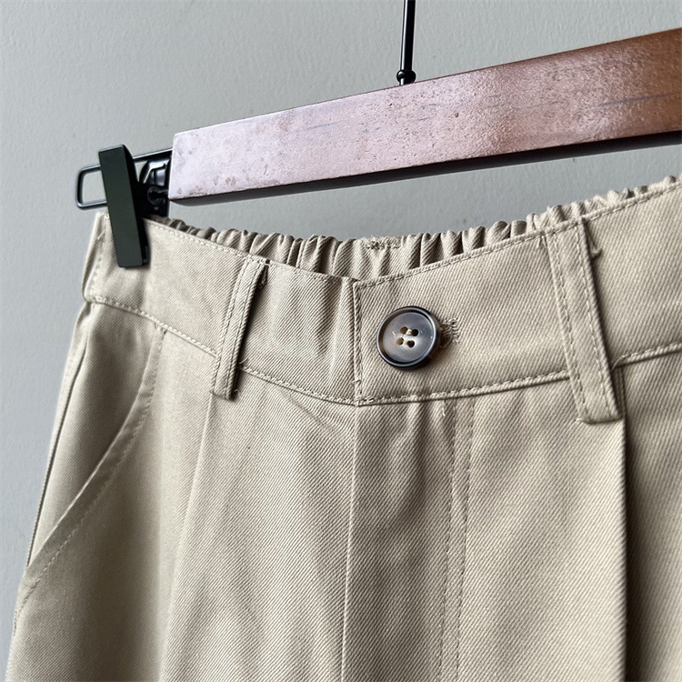 INSスタイル ハイウエスト ワイドパンツ カジュアルパンツ 伸縮性のあるウエスト トレンド 2024秋 ゆったりする カーリングパンツ ロングパンツ