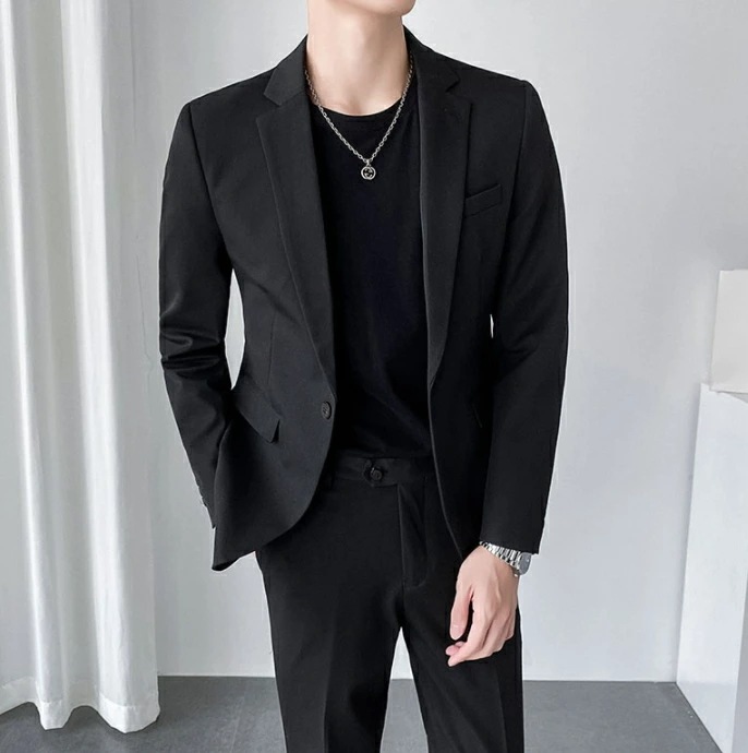 即納可能【高品質】メンズスーツ 一つボダンスーツ 5色 2点セット韓国風 無地柄 簡潔 格好いい 男性用 ビジネス セレモニースーツ フォーマル スリム パーティー サラリーマン 結婚式 卒業式 高品 即納可能【高品質】メンズスーツ 一つボダンスーツ 5色 2点セット韓国風 無地柄 簡潔 格好いい 男性用 ビジネス セレモニースーツ フォーマル スリム パーティー サラリーマン 結婚式 卒業式 高品