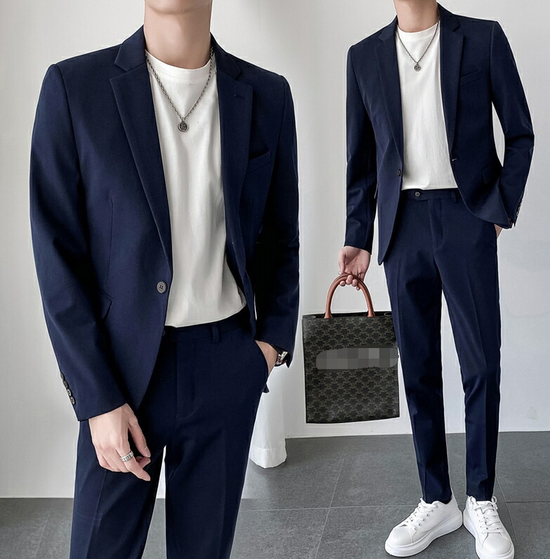 即納可能【高品質】メンズスーツ 一つボダンスーツ 5色 2点セット韓国風 無地柄 簡潔 格好いい 男性用 ビジネス セレモニースーツ フォーマル スリム パーティー サラリーマン 結婚式 卒業式 高品 即納可能【高品質】メンズスーツ 一つボダンスーツ 5色 2点セット韓国風 無地柄 簡潔 格好いい 男性用 ビジネス セレモニースーツ フォーマル スリム パーティー サラリーマン 結婚式 卒業式 高品