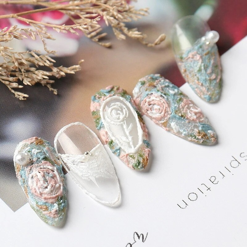 【1つ買うと12つ無料】ネイルタウン カラージェル ジェルネイル テラコッタジェル 粘土ジェル 凸凹 3Dジェル 焼土 ネイルアート142