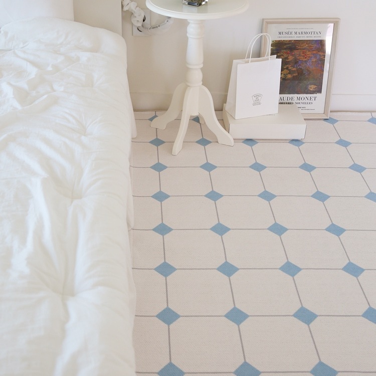 モダンクラシックチェックダンモデザインサイザルックカーペット四季ラグ 3 Color モダンクラシックチェックダンモデザインサイザルックカーペット四季ラグ 3 Color