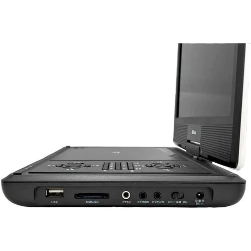 ダイニチ電子 WPDT1091 地デジ対応 10.1インチ ポータブルDVDプレーヤー Wizz ホワイト