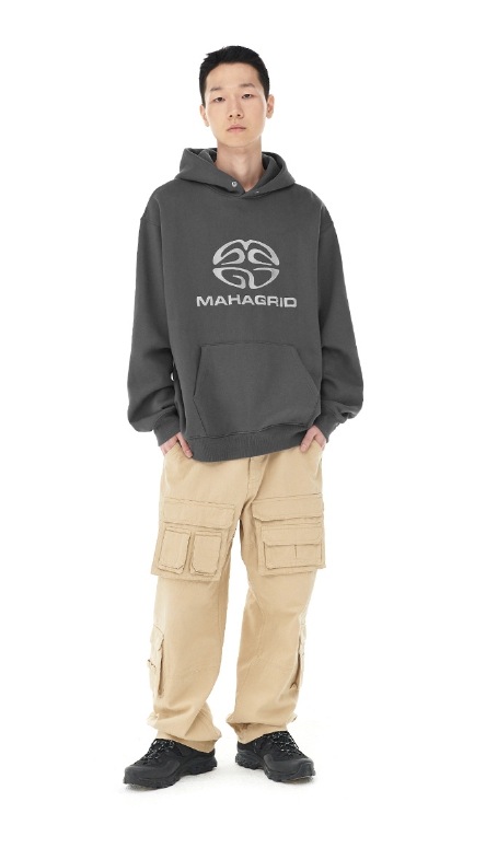[mahagrid] ECLIPSE LOGO HOODIE