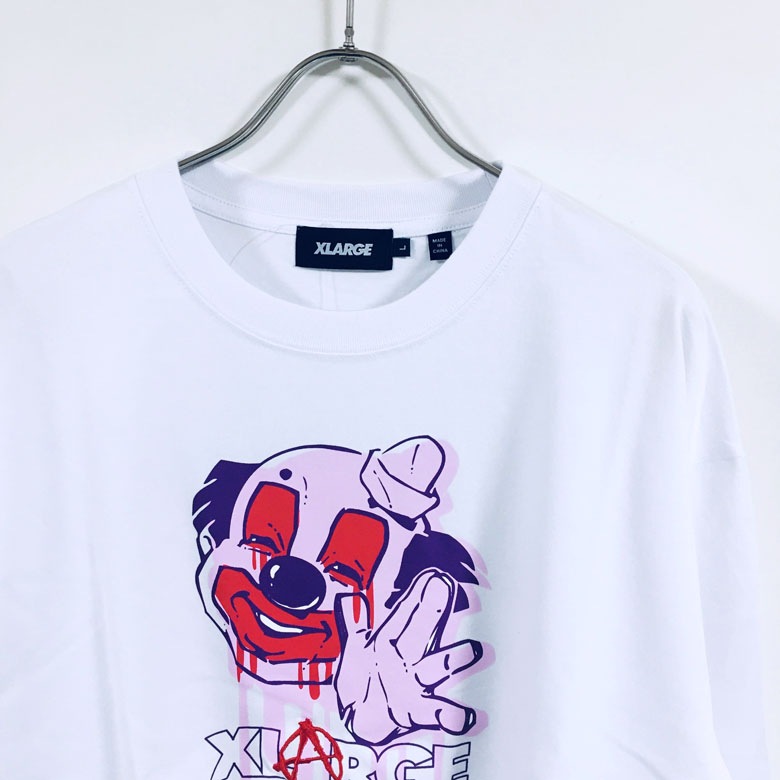 XLARGE エクストララージ MAD PIERROT 長袖 Tシャツ メンズ 送料無料