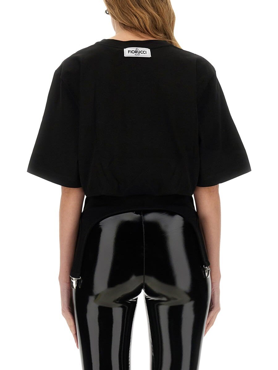 W01FMTSH263CJ01BK01_BLACK ブラック 秋冬2024 Tシャツ レディース ia