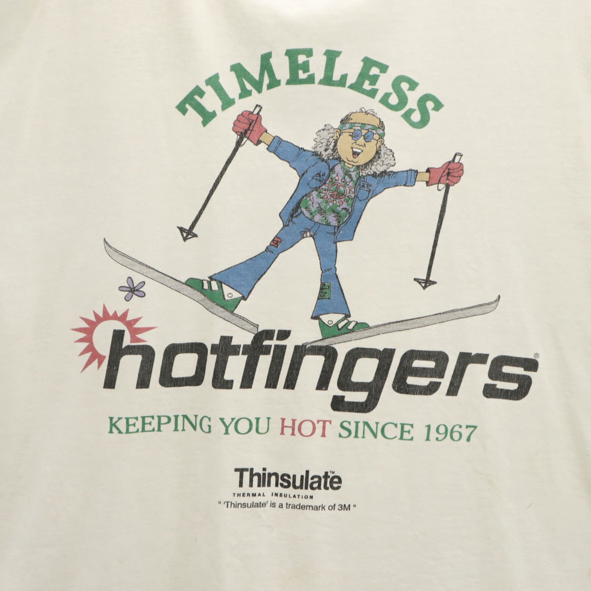ONEITA オニータ 90s オールド hotfingers 半袖 Tシャツ XL ホワイト シングルステッチ 企業モノ メンズ 古着 ONEITA オニータ 90s オールド hotfingers 半袖 Tシャツ XL ホワイト シングルステッチ 企業モノ メンズ 古着