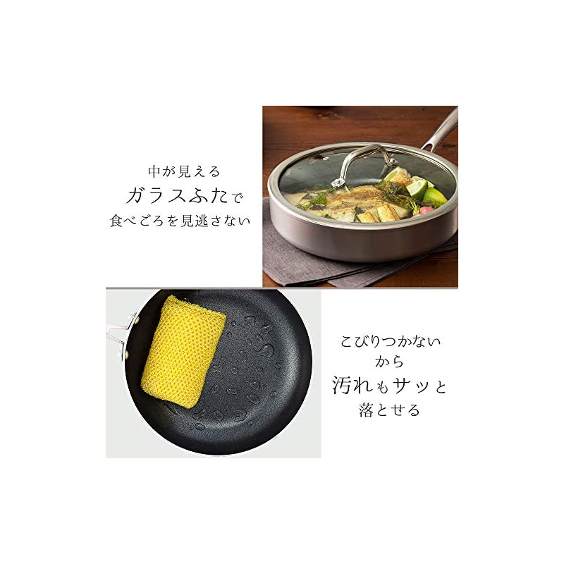 アイリスオーヤマ 6点セ... : キッチン用品 フライパン 鍋 格安即納