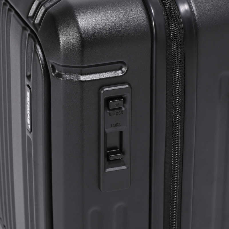 BERMAS　インターシティ2 ワンタッチフロントオープン 39c ストッパー機能付 INTER CITY2 PRO ［TSAロック搭載］ グレー　60565