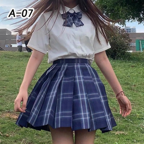 最安値挑戦！急速出荷！メガ割！人気No.1！3点セットJK制服 プリーツスカート ミニスカート 半袖/長袖 ブラウス 蝶ネクタイ女子 高校生 制服  文化祭 学园祭 高校生中学生