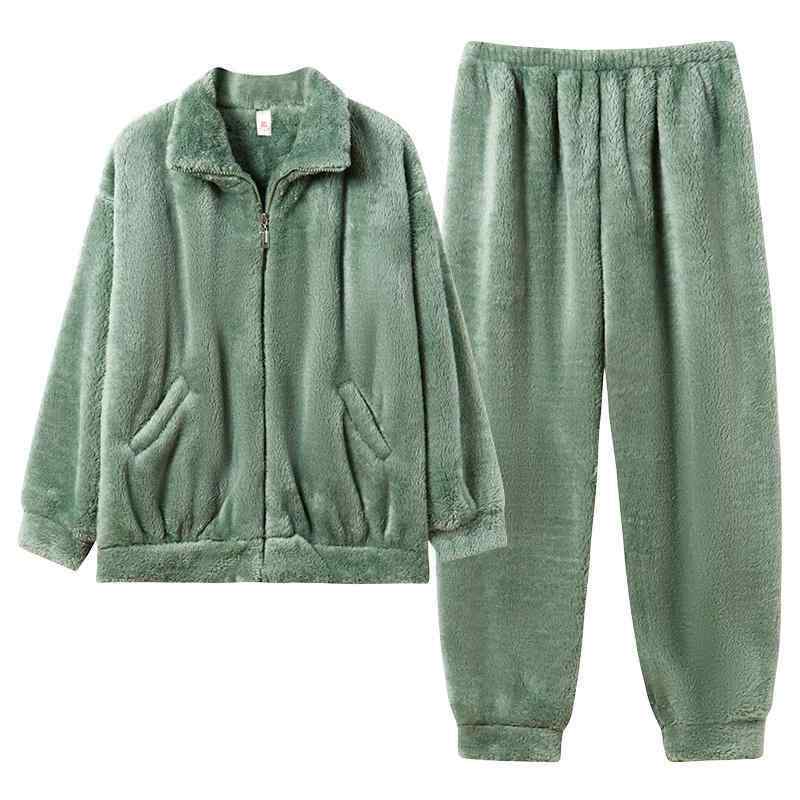 パジャマ ルーム ウェア ナイト ウェア 部屋着 ロング パンツ トップス シャツ ズボン セット 衣料品 厚手 冬 レディース レディース