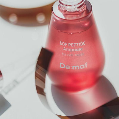 Qoo10] De:maf 【公式】EGFアンプル55ml（EGF+ : スキンケア