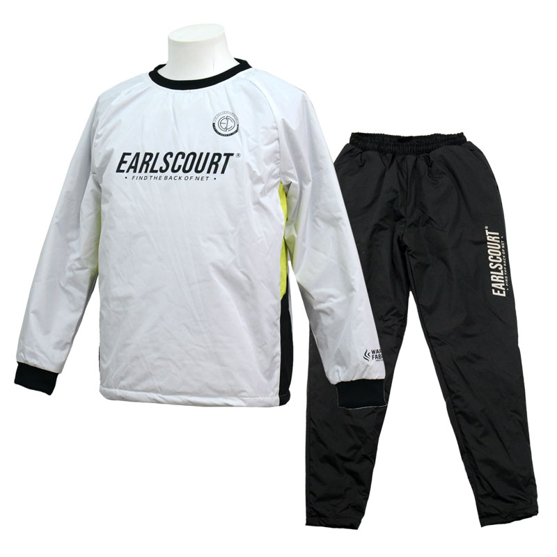 アールズコート Earls court ジュニア 中綿 ウォーマーピステ 上下セット ジュニア サッカー ピステ上下セット 防寒 保温 23FW(ECJ-ST009)