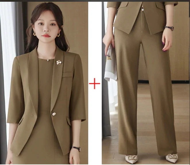 出荷が早い新作 二点セット 春夏秋 レディース スーツセット 春アウター レディース セットアップ ママスーツ 卒業式 パンツスーツ スカートセット スーツジャケット 入学式 卒園式 スーツ セット