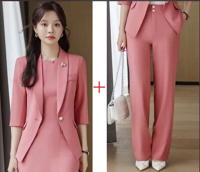 出荷が早い新作 二点セット 春夏秋 レディース スーツセット 春アウター レディース セットアップ ママスーツ 卒業式 パンツスーツ スカートセット スーツジャケット 入学式 卒園式 スーツ セット