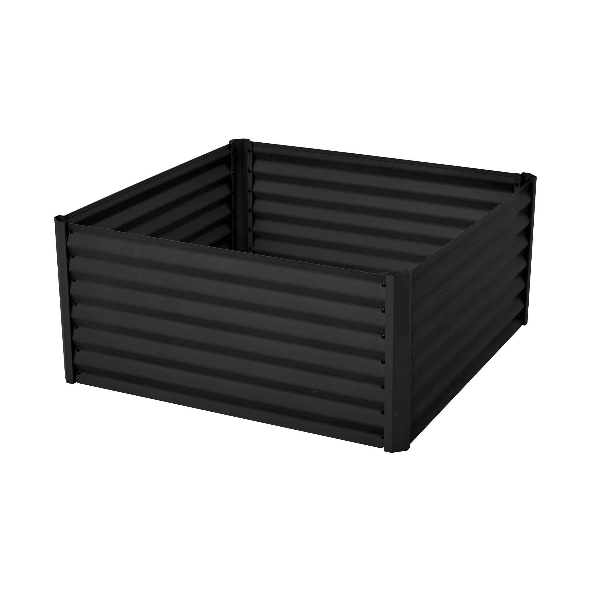 【国内倉庫出荷 送料無料】レイズドベッド ガーデンベッド L100×W100×H45cm 腐らない 庭 野菜 プランター 果物栽培用 ガーデンフレーム おしゃれ 組立簡単 ガーデンボックス 屋外 家庭