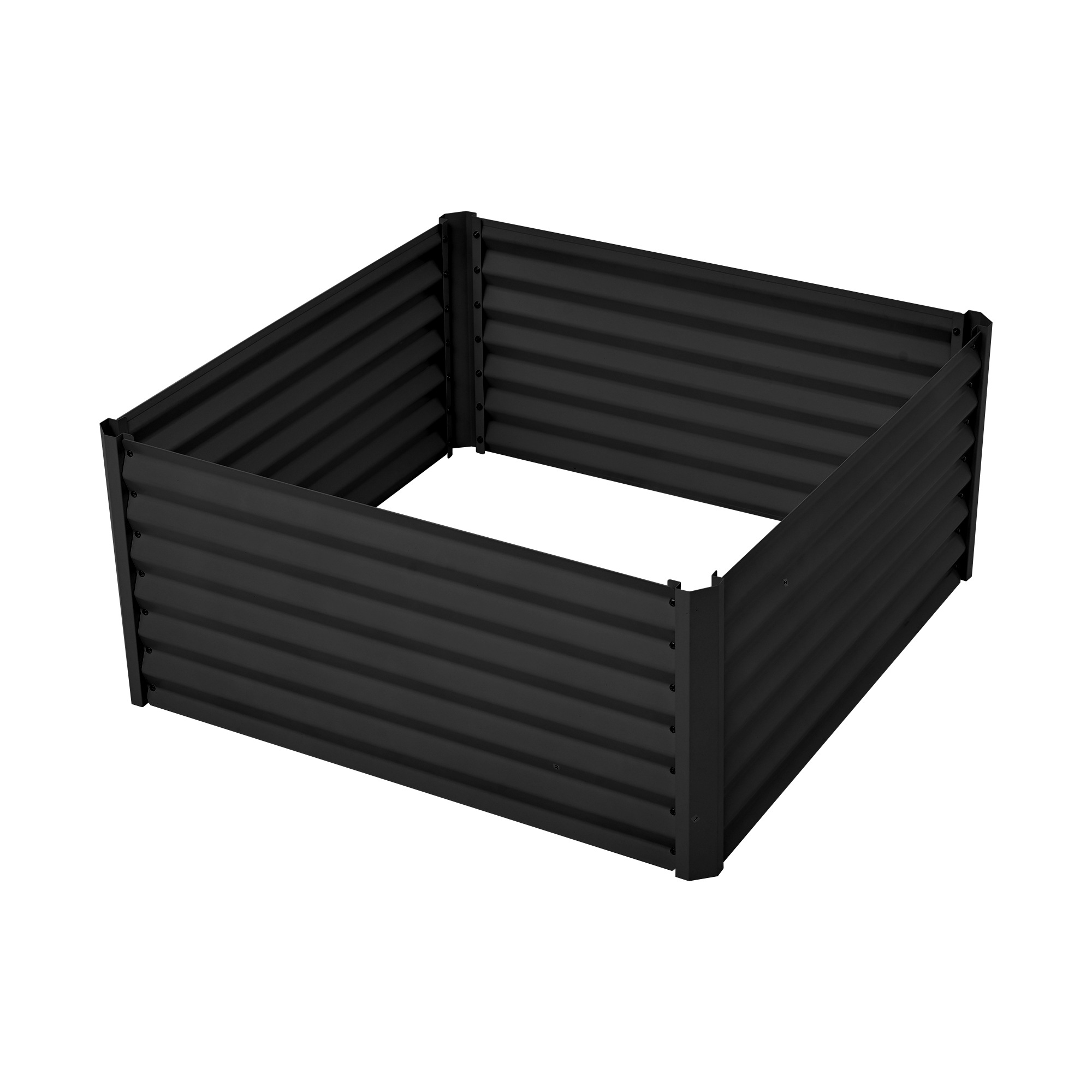 【国内倉庫出荷 送料無料】レイズドベッド ガーデンベッド L100×W100×H45cm 腐らない 庭 野菜 プランター 果物栽培用 ガーデンフレーム おしゃれ 組立簡単 ガーデンボックス 屋外 家庭