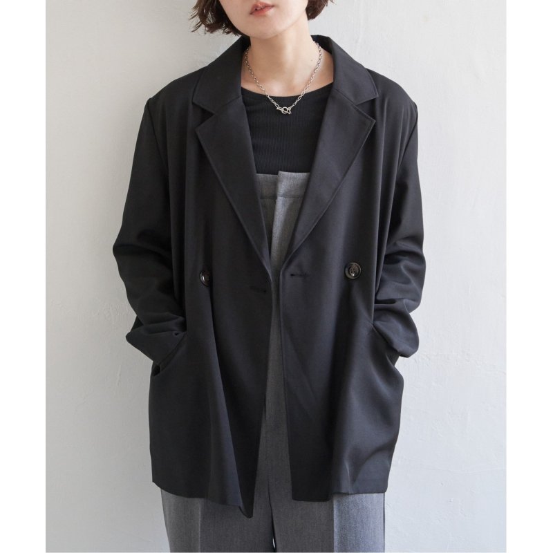 ジャケット・アウター 00s black double coat セットアップ可】【干場義雅×MOVB×DRESSTERIOR