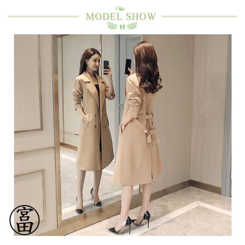 トレンチコート ジャケット ロングジャケット チェスターコート 膝丈 べルト付き レディース トレンチコート テーラードジャケット 秋アウター 春コー トレンチコート トレンチコート ジャケット ロングジャケット チェスターコート 膝丈 べルト付き レディース トレンチコート テーラードジャケット 秋アウター 春コー トレンチコート