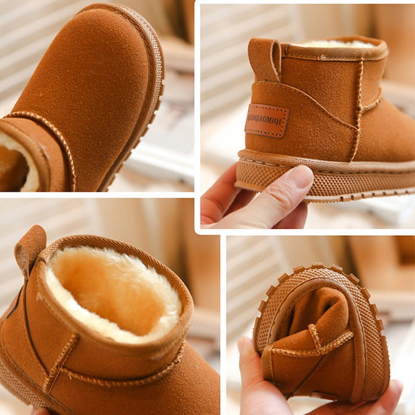 Qoo10] 子供用 韓国 厚底 シューズ 暖かく滑り