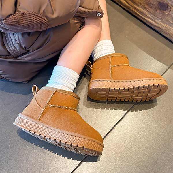 Qoo10] 子供用 韓国 厚底 シューズ 暖かく滑り